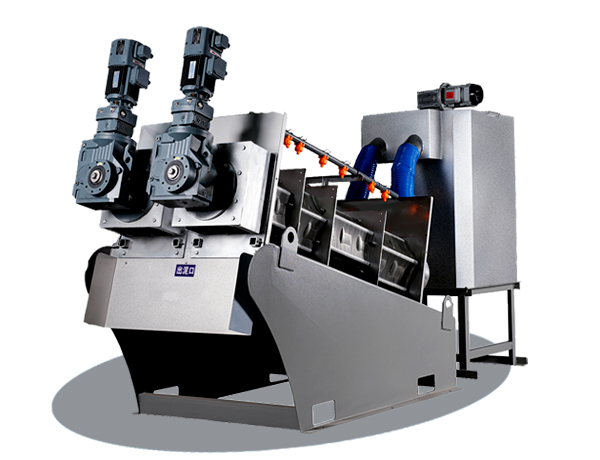 疊螺式污泥脫水機（疊螺壓濾機）
